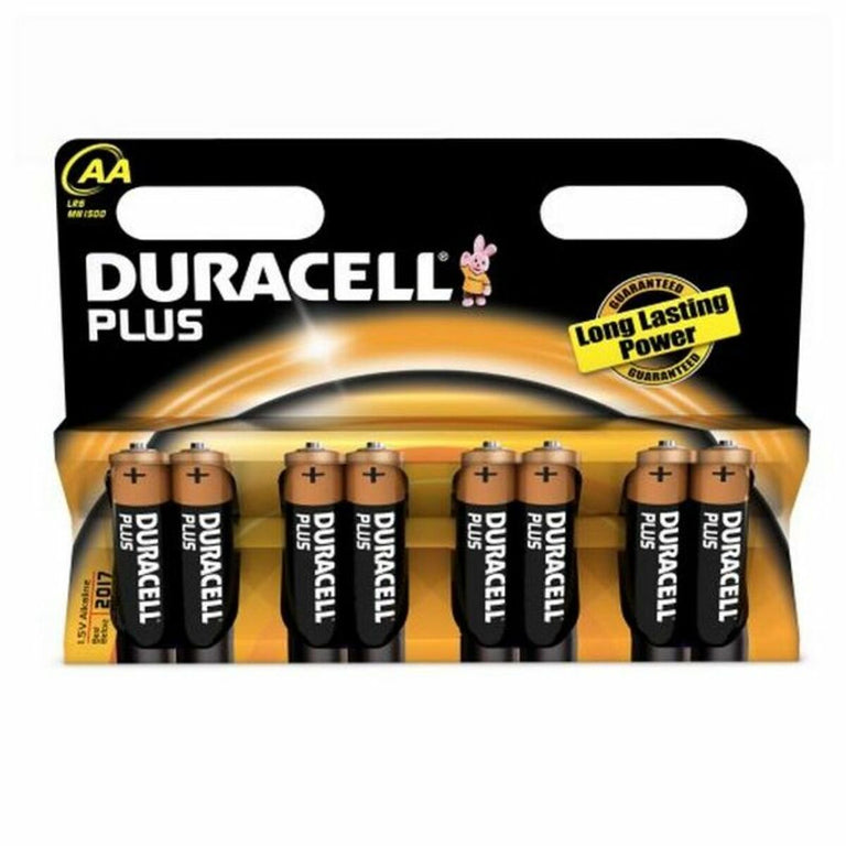 Pilas Alcalinas DURACELL Plus Power DURLR6P8B LR6 AA 1.5V (8 pcs) (AA) (LR6)