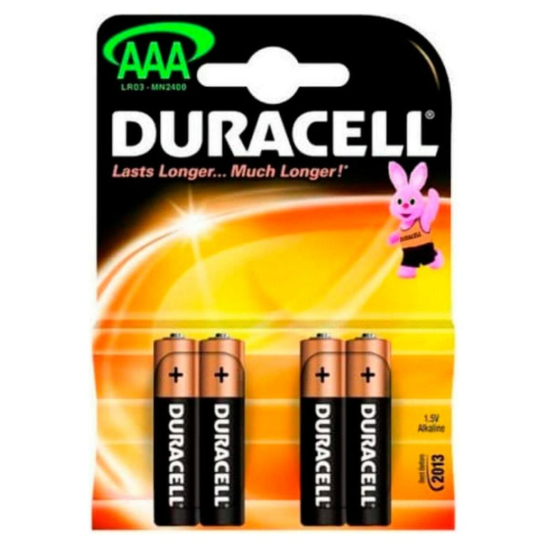 Pilas Alcalinas LR03 DURACELL AAA (4 pcs)