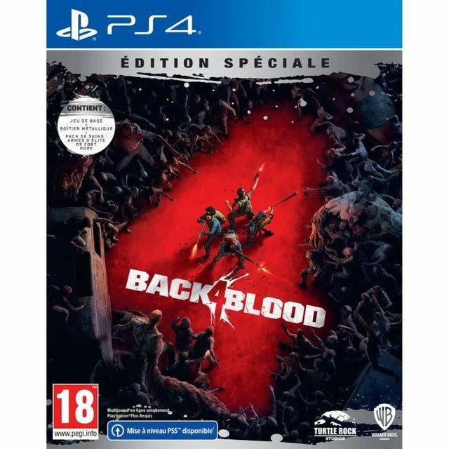 Videospiel PlayStation 4 Warner Games Back Blood Special Ed.