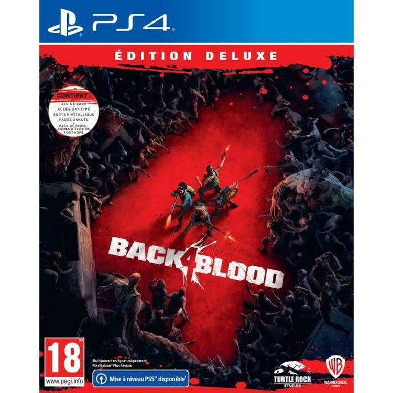 Videospiel PlayStation 4 Warner Games Back Blood Deluxe Ed.