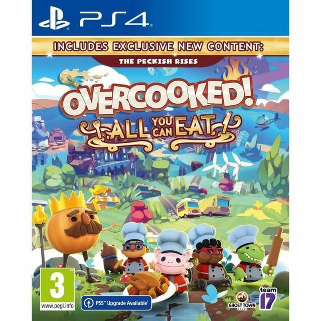 PlayStation 4-Videospiel Nur für Spiele Overcooked All You Can Eat