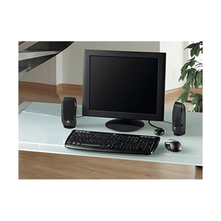 Altavoces Multimedia Logitech S120 2.0 3W OEM Negro