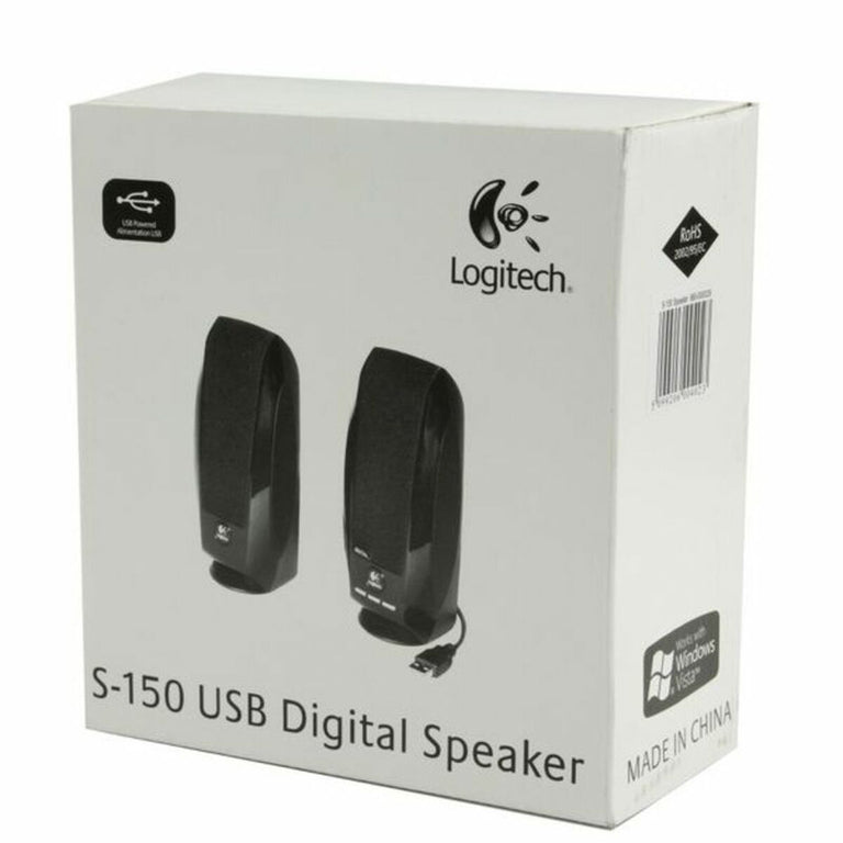 Logitech Multimedia-Lautsprecher 980-000029 2.0 3W OEM