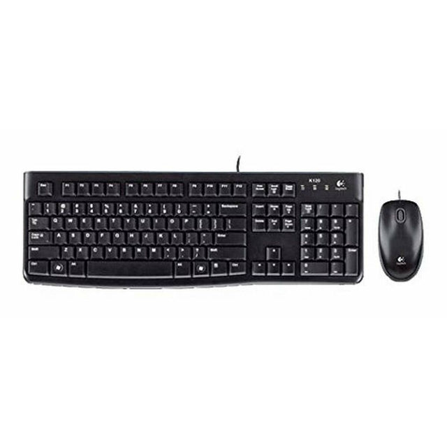 Logitech Desktop MK120 Qwerty spanische kabellose Tastatur und Maus