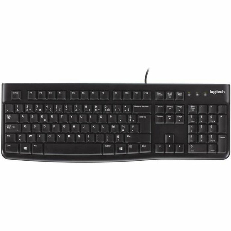 Teclado Logitech K120 Negro Francés AZERTY