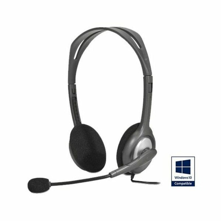 Auriculares con Micrófono Logitech H110 2 x Jack 1,4 m