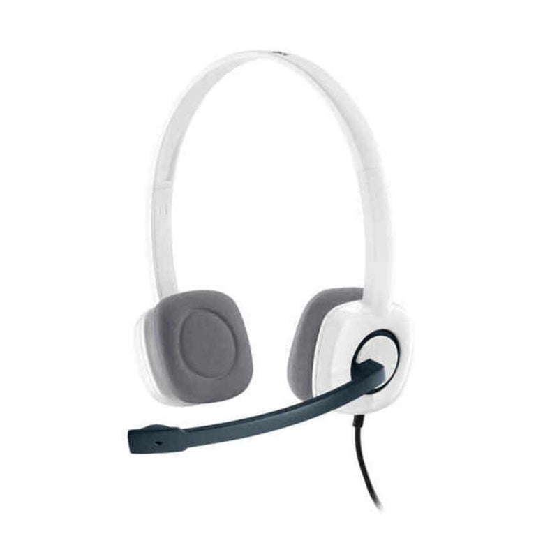 Auriculares con Micrófono Logitech H150 Blanco