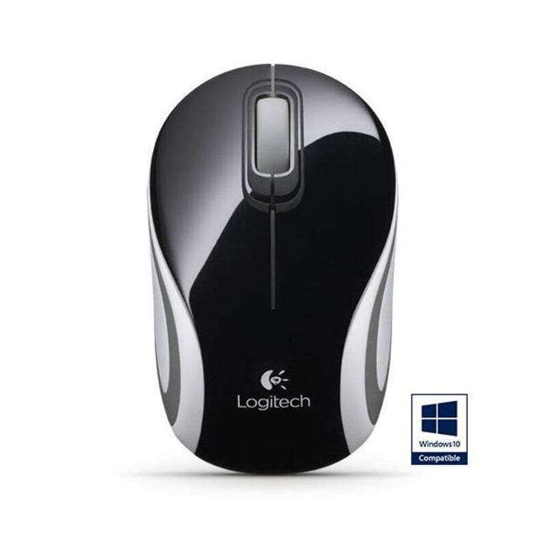 Logitech Wireless Mouse M187 Schwarz