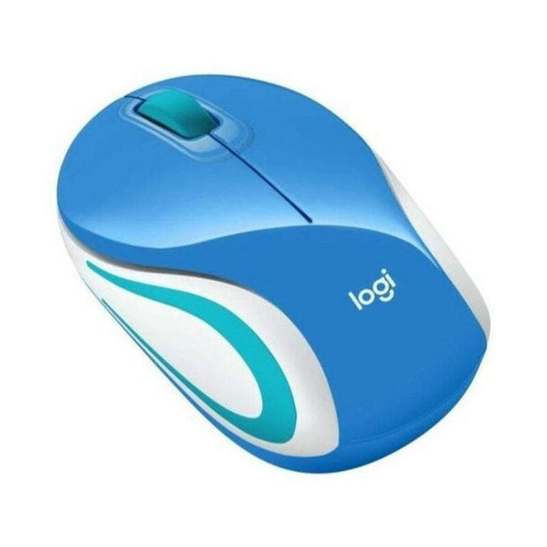 Ratón Inalámbrico Óptico Logitech LGT-M187BU 1000 dpi