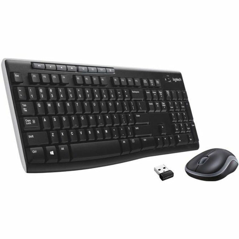 Teclado y Ratón Inalámbrico Logitech MK270 AZERTY