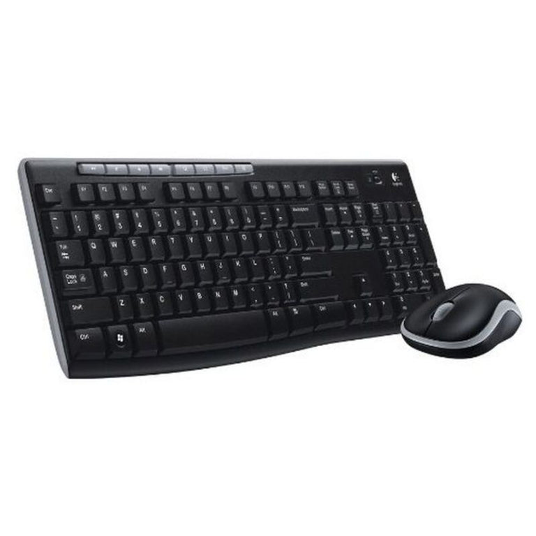 Logitech Wireless Tastatur und Maus 920-004513 Schwarz Spanisch