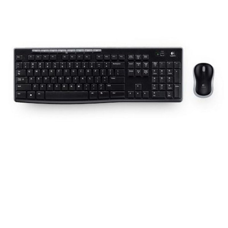 Logitech Wireless Tastatur und Maus 920-004513 Schwarz Spanisch