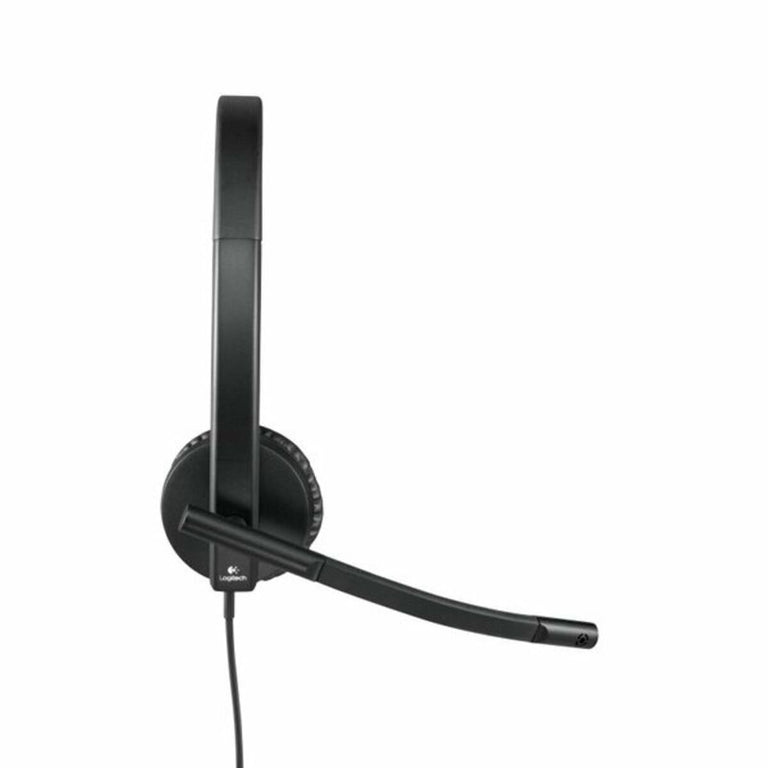 Auricular con Micrófono Logitech STEREO H570e Negro