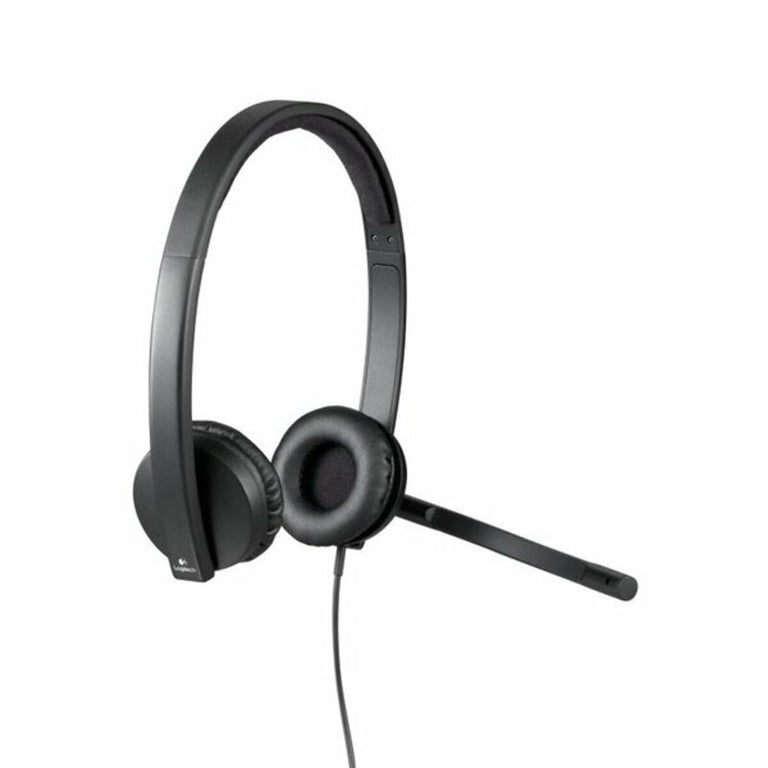 Auricular con Micrófono Logitech STEREO H570e Negro