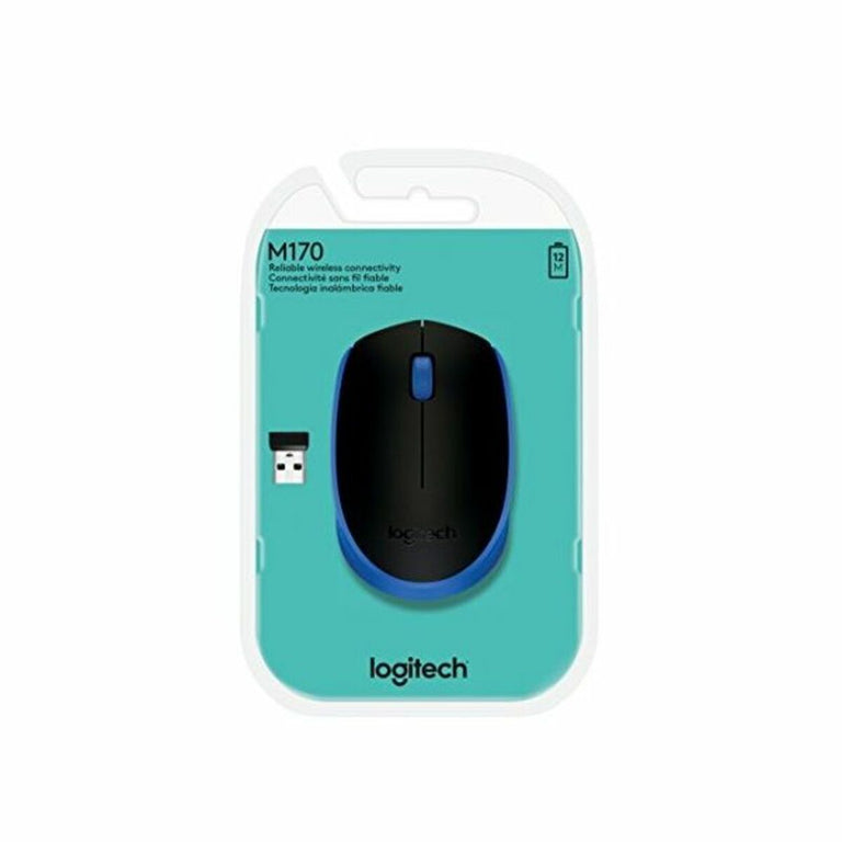 Logitech Wireless Mouse M171 1000 dpi Blau