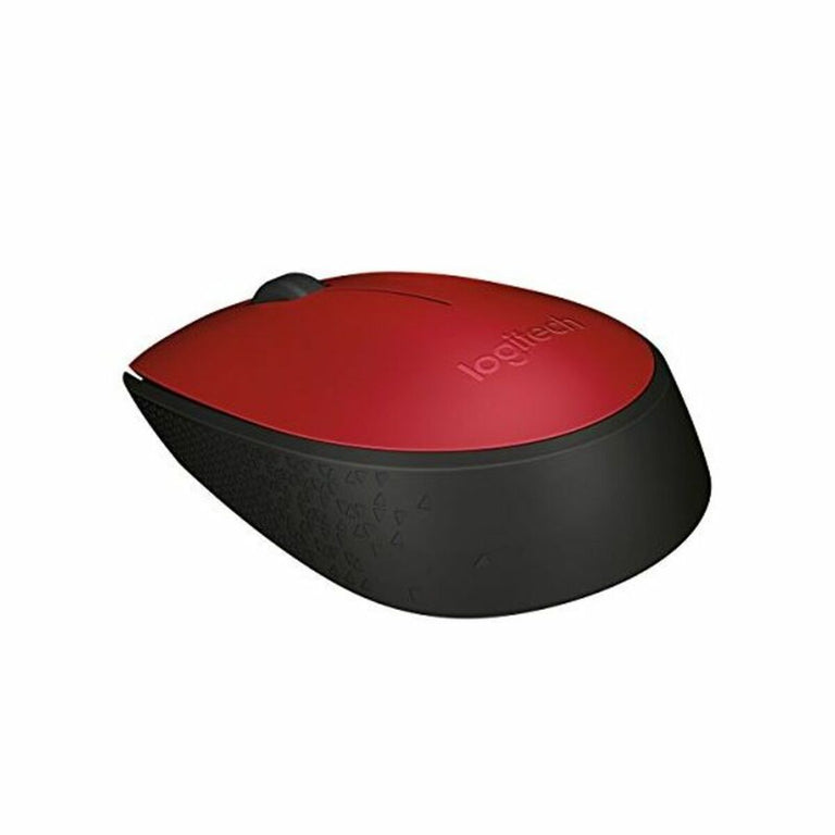 Logitech Wireless Mouse M171 1000 dpi Schwarz Rot