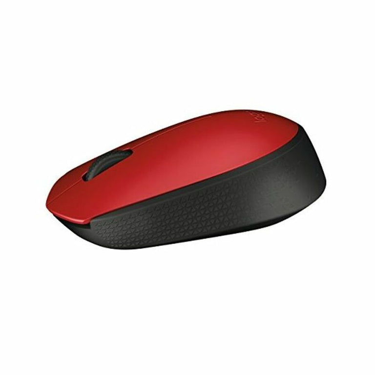 Logitech Wireless Mouse M171 1000 dpi Schwarz Rot