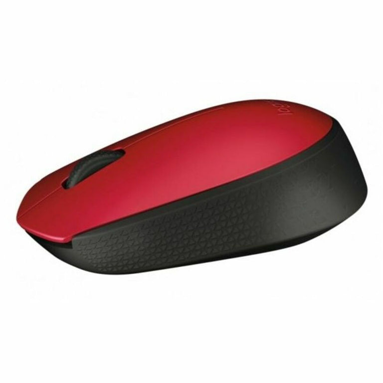 Logitech Wireless Mouse M171 1000 dpi Schwarz Rot