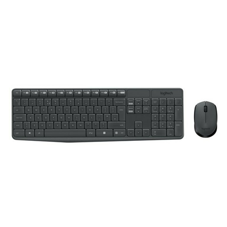 Logitech Wireless Tastatur und Maus 920-007919 Schwarz