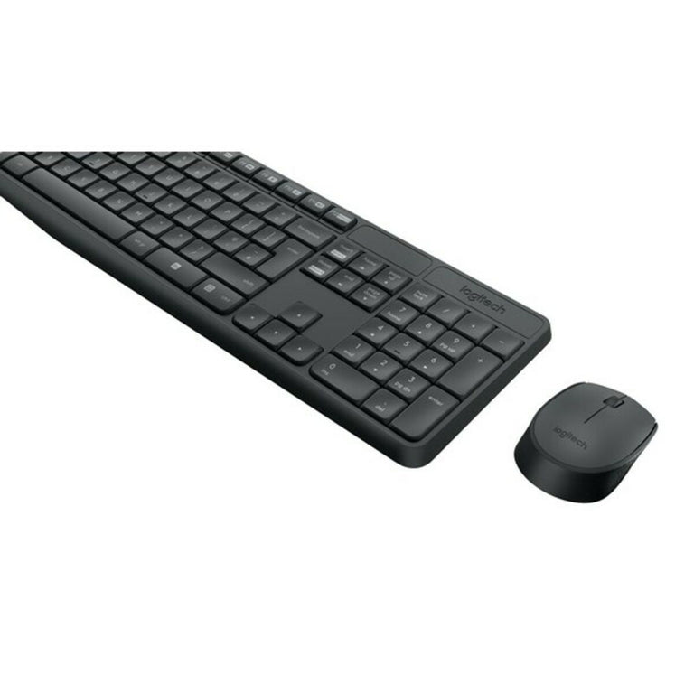 Logitech Wireless Tastatur und Maus 920-007919 Schwarz