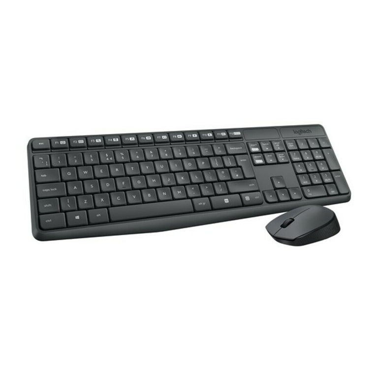 Logitech Wireless Tastatur und Maus 920-007919 Schwarz