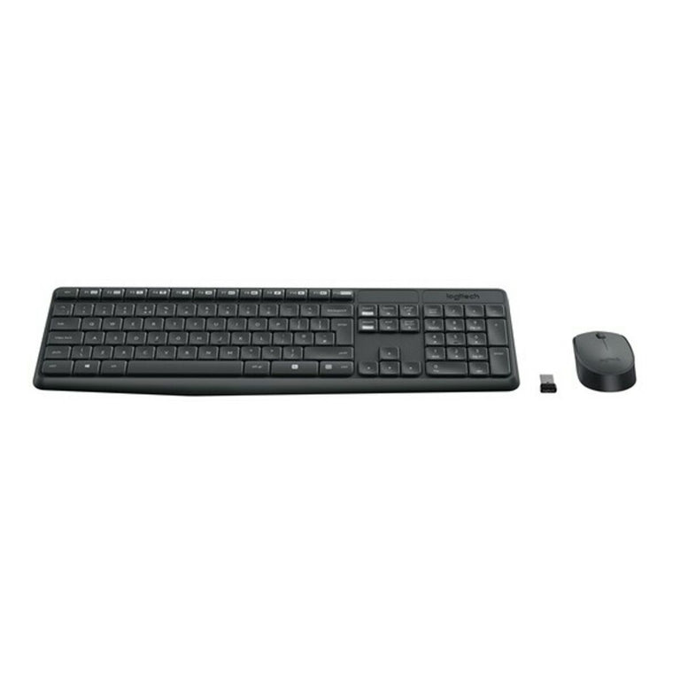 Logitech Wireless Tastatur und Maus 920-007919 Schwarz