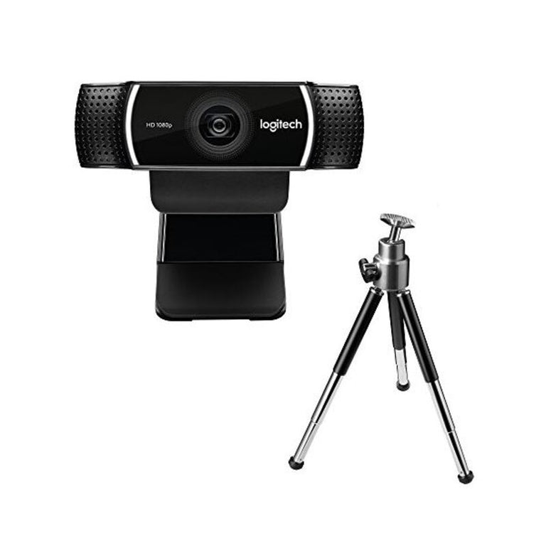 Webcam Logitech C922 HD 1080p Streaming Stativ Schwarz