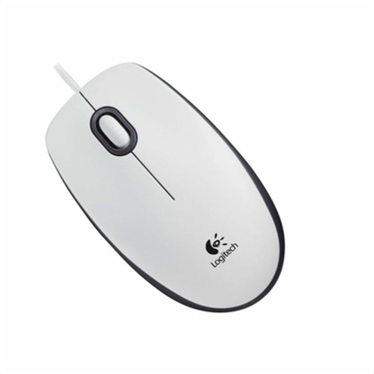 Logitech M100 Maus weiß