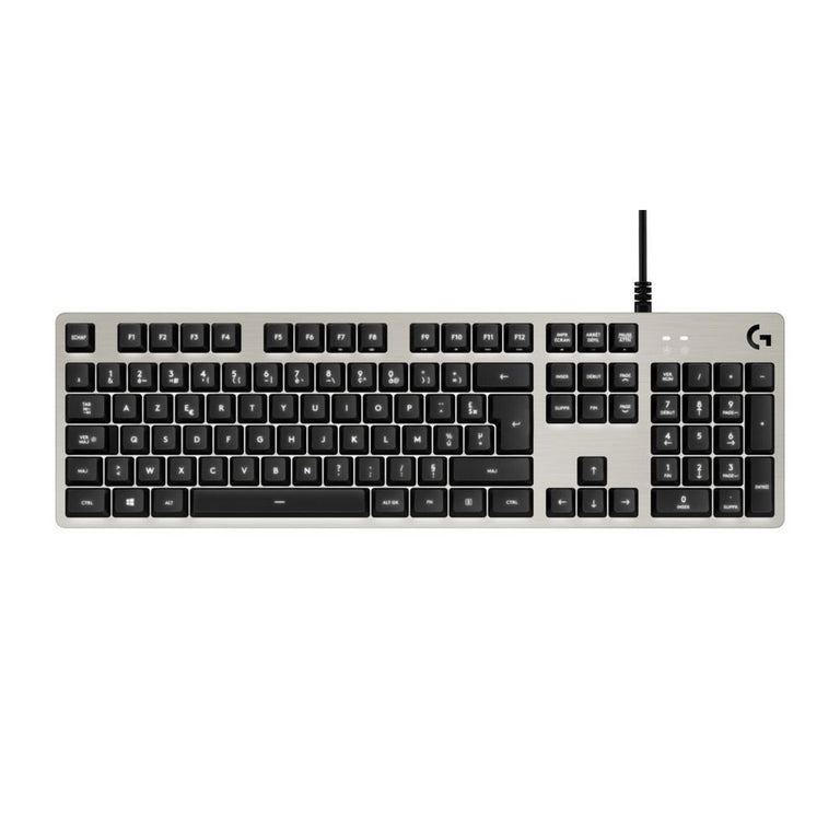 Logitech G413 Mechanische Gaming-Tastatur, USB, Silber, Gaming-Tastatur, Französisches AZERTY