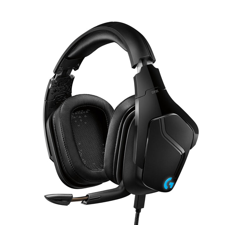 Gaming-Kopfhörer mit Mikrofon Logitech G935 Wireless 7.1 Surround Sound LIGHTSYNC Gaming Headset