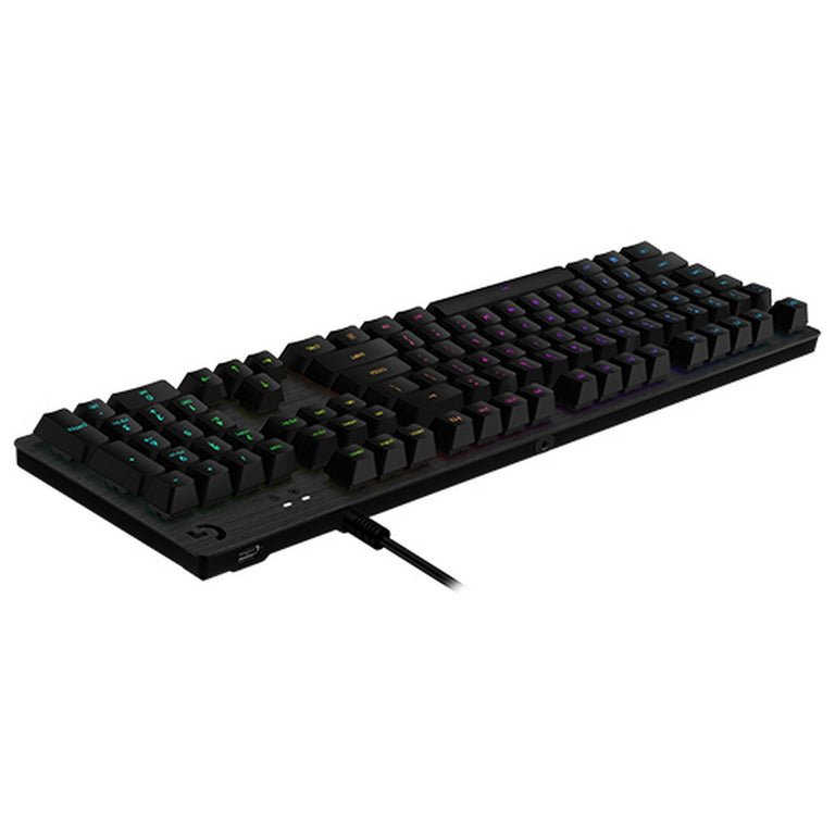 Logitech Lightsync G512 USB Schwarz Gaming-Tastatur RGB AZERTY-Beleuchtung