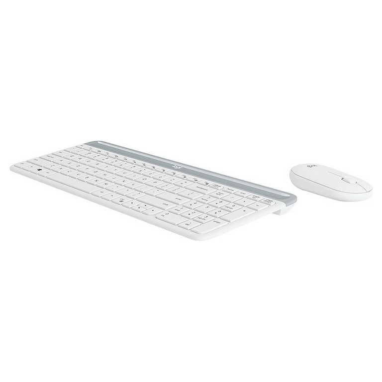 Logitech MK470 Weiße französische AZERTY-Maus und -Tastatur