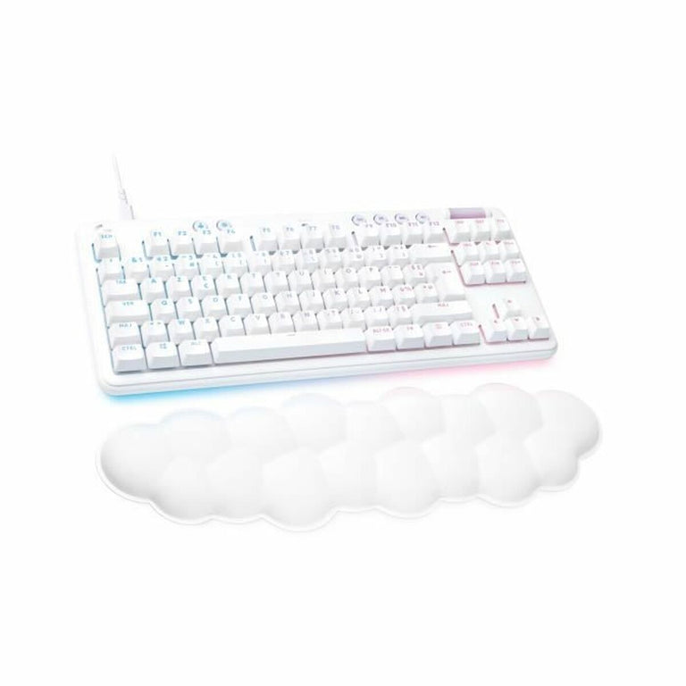 Teclado Gaming Logitech G713 Francés AZERTY Blanco