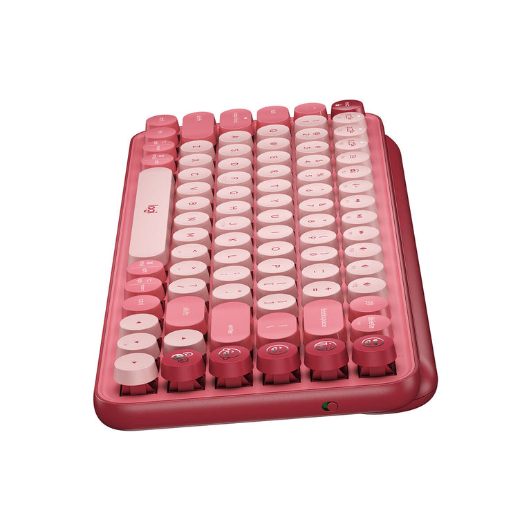 Teclado Logitech POP Francés Rosa AZERTY