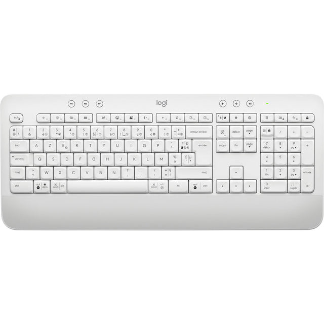 Logitech Signature K650 Weiße AZERTY-Tastatur