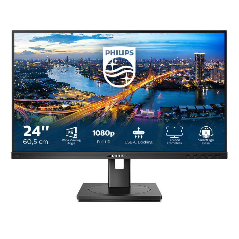 Monitor Philips 243B1/00 IPS LED Full HD 1920 x 1080 px 23,8"