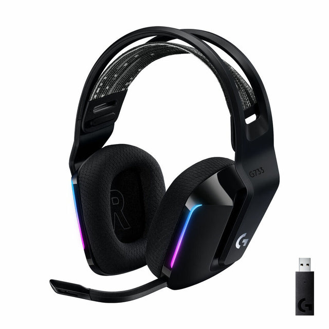 Logitech G733 Lightspeed Headset Gaming-Kopfhörer mit Mikrofon