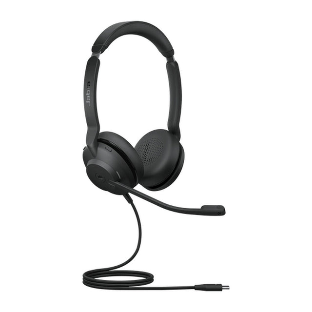 Auriculares con Micrófono Jabra EVOLVE2 30 Negro