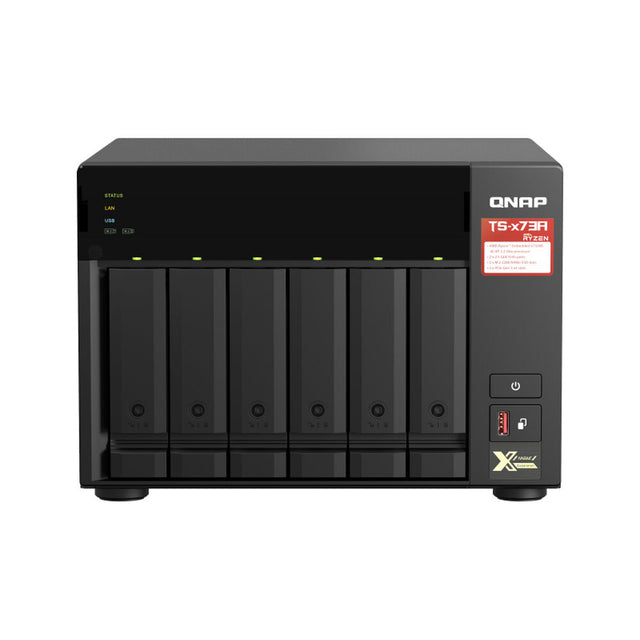 Almacenamiento en Red NAS Qnap TS-673A-8G           Negro