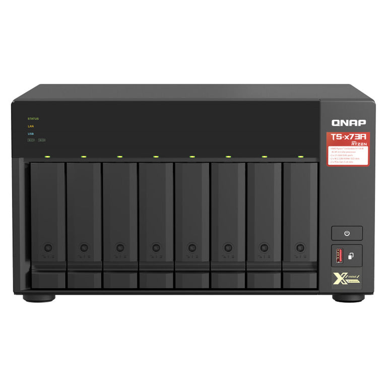 Almacenamiento en Red NAS Qnap TS-873A-8G           Negro