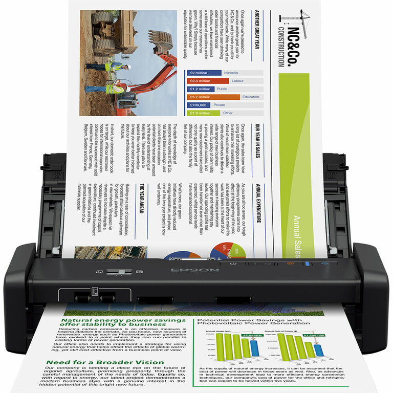 Escáner Epson WorkForce DS-360W