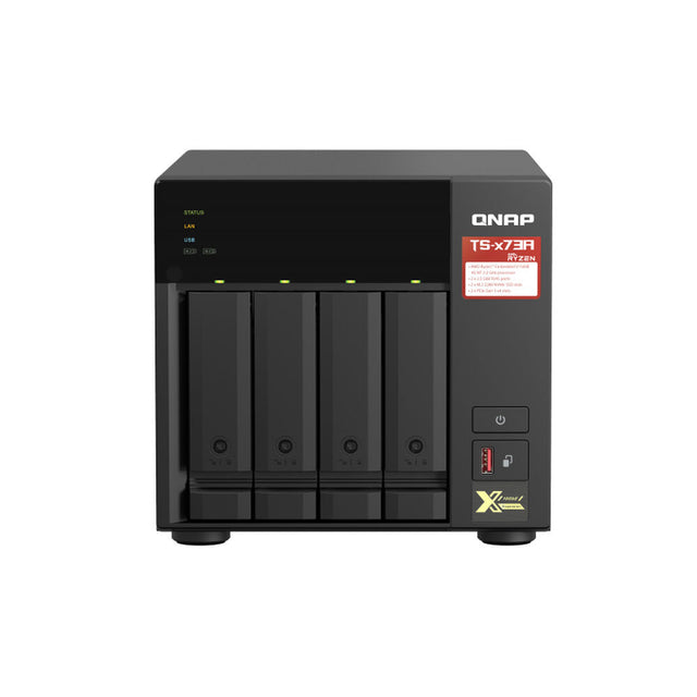 Almacenamiento en Red NAS Qnap TS-473A-8G           Negro