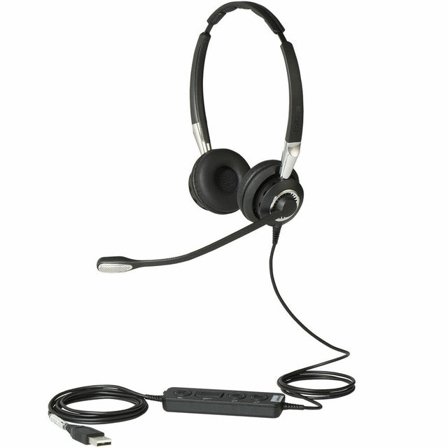 Jabra Headset mit Mikrofon 2499-823-309 Schwarz