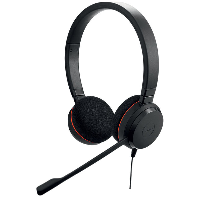 Jabra EVOLVE 20 Headset mit Mikrofon Schwarz