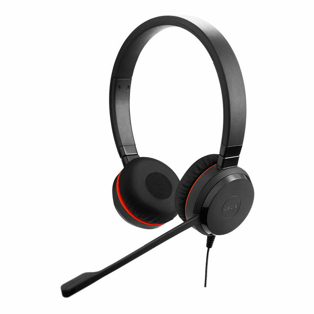 Jabra EVOLVE 20 Headset Schwarz/Rot