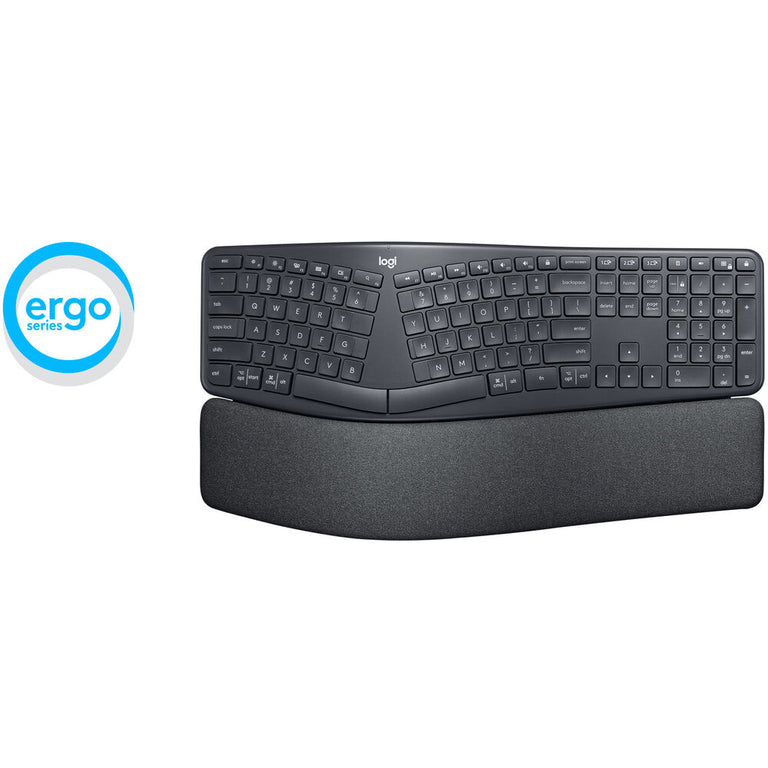 Logitech ERGO K860 Kabellose Tastatur Schwarz