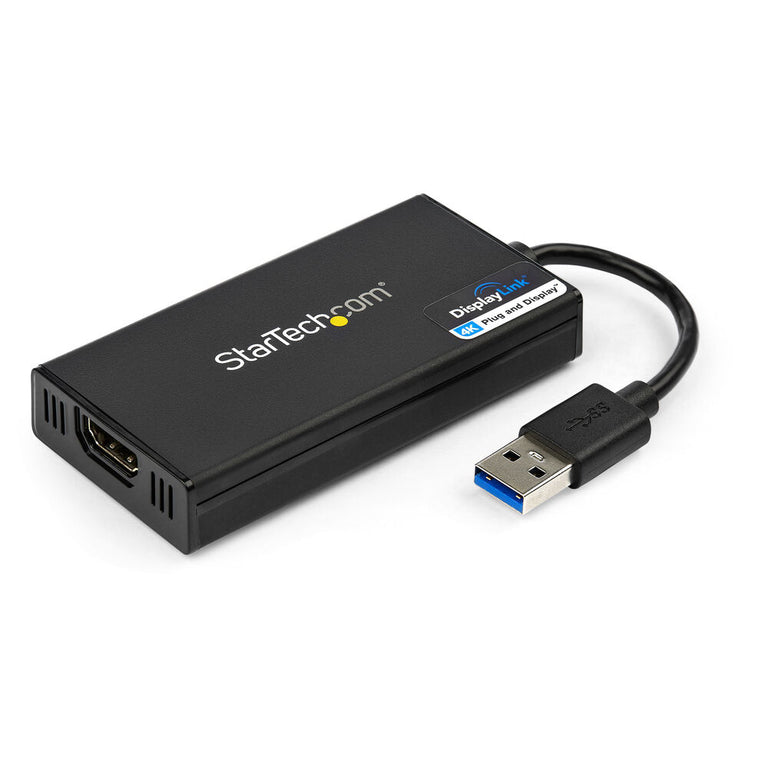 Adaptador USB 3.0 a HDMI Startech USB32HD4K            Negro