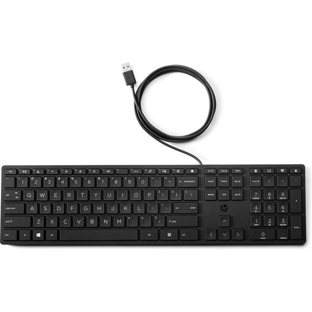 Teclado HP 320K Qwerty Español Negro