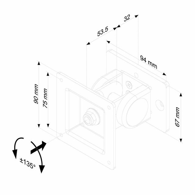 TV-Unterstützung Neomounts FPMA-DTBW100