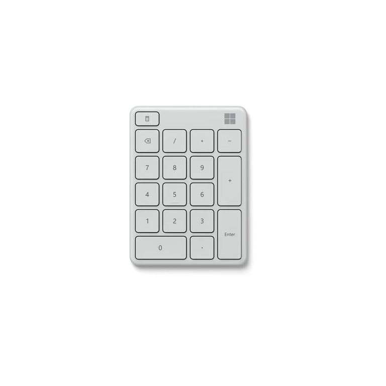 Teclado numérico Microsoft 23O-00026 Blanco Inalámbrico